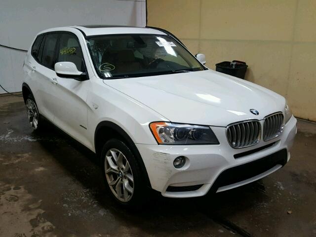 5UXWX7C56DL981346 - 2013 BMW X3 XDRIVE3 WHITE photo 1