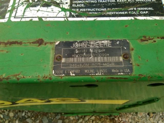 E00946F310099 - 2005 JOHN DEERE MOWER GREEN photo 10