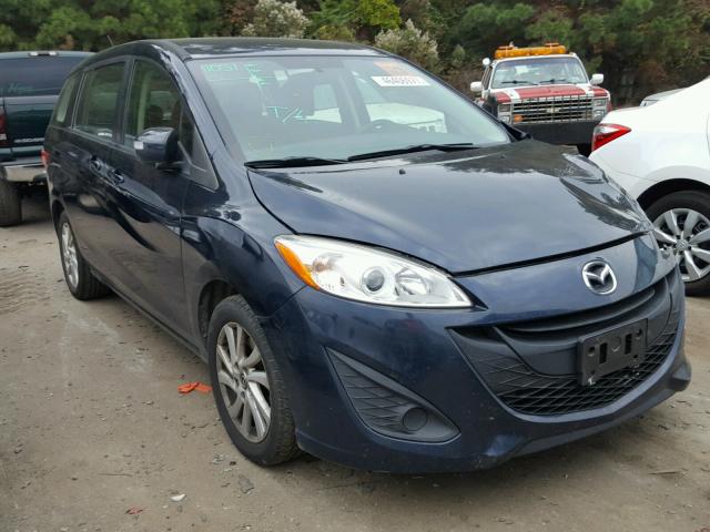 JM1CW2BL4E0177138 - 2014 MAZDA 5 SPORT BLUE photo 1