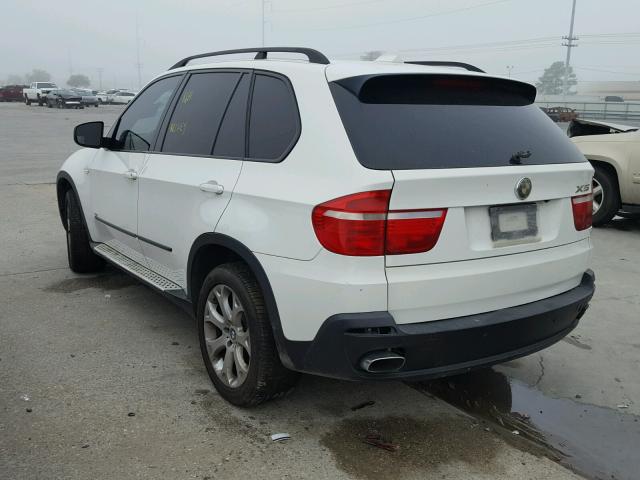 5UXFE83508L165749 - 2008 BMW X5 4.8I WHITE photo 3