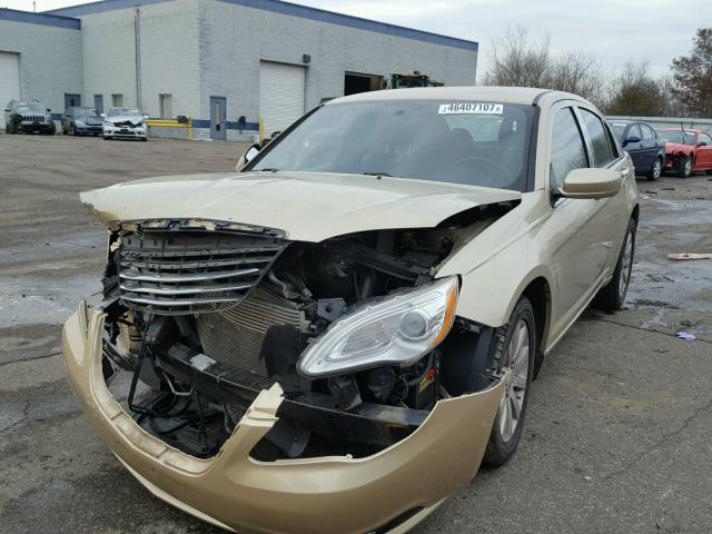 1C3BC1FG6BN504699 - 2011 CHRYSLER 200 GOLD photo 2