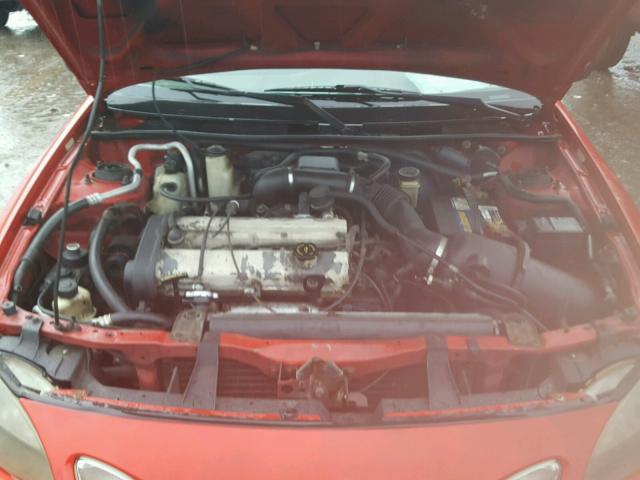 3FAFP1136WR168003 - 1998 FORD ESCORT ZX2 RED photo 7