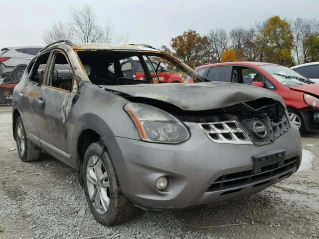 JN8AS5MV0CW412975 - 2012 NISSAN ROGUE S GRAY photo 1