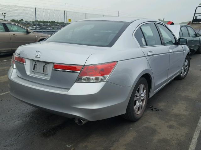 1HGCP2F48CA235518 - 2012 HONDA ACCORD LXP SILVER photo 4