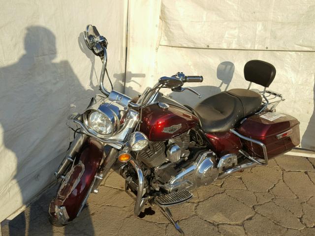 1HD1FBM18EB668964 - 2014 HARLEY-DAVIDSON FLHR ROAD MAROON photo 2