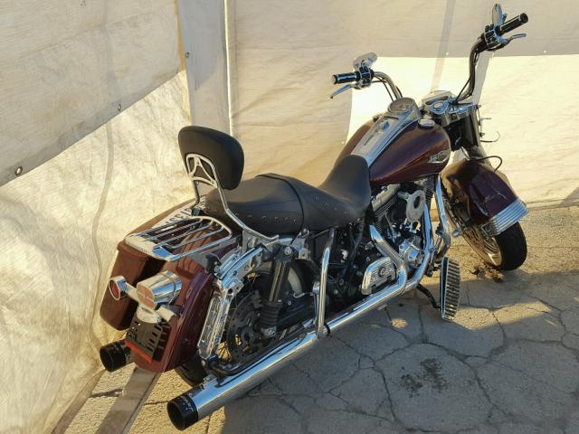 1HD1FBM18EB668964 - 2014 HARLEY-DAVIDSON FLHR ROAD MAROON photo 4