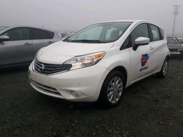 3N1CE2CP9FL442776 - 2015 NISSAN VERSA NOTE WHITE photo 2