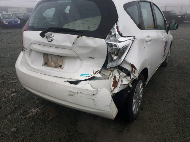 3N1CE2CP9FL442776 - 2015 NISSAN VERSA NOTE WHITE photo 9