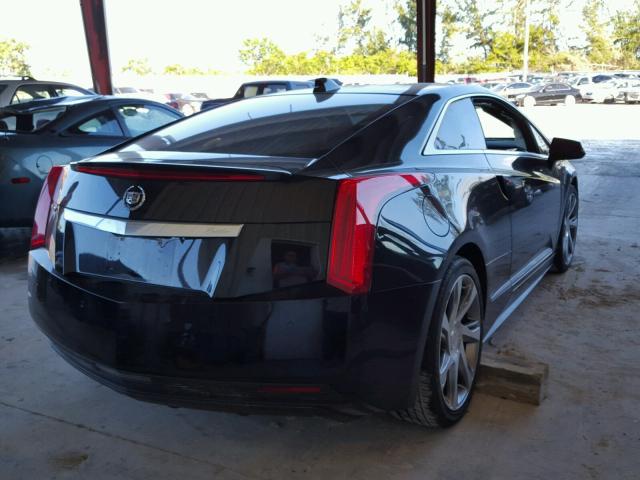 1G6RS1E41EU601648 - 2014 CADILLAC ELR LUXURY BLACK photo 4