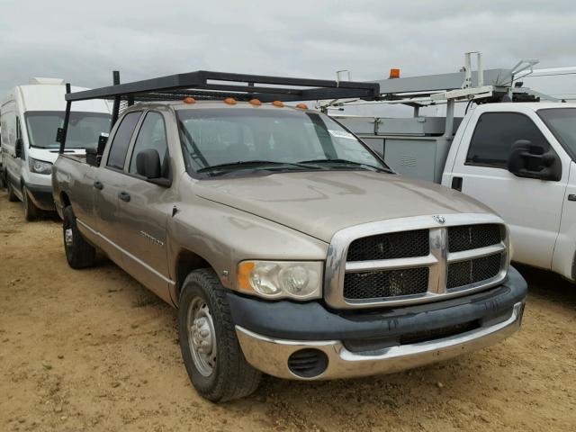 3D7LR38C75G781644 - 2005 DODGE RAM 3500 BROWN photo 1