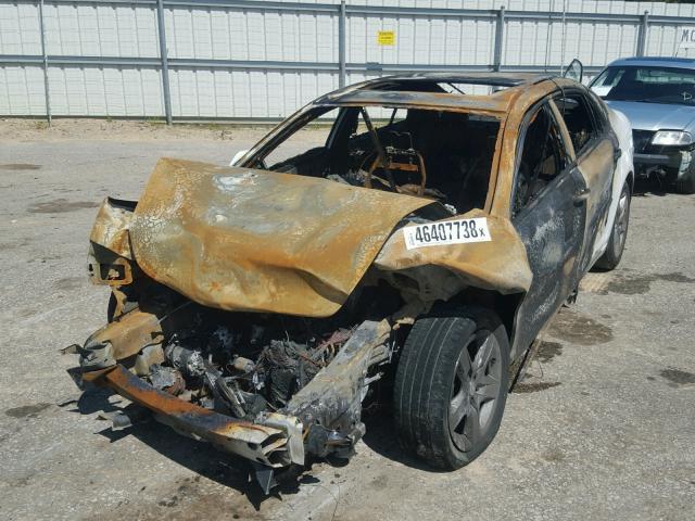 1G1ZC5EB9AF249359 - 2010 CHEVROLET MALIBU 1LT WHITE photo 2