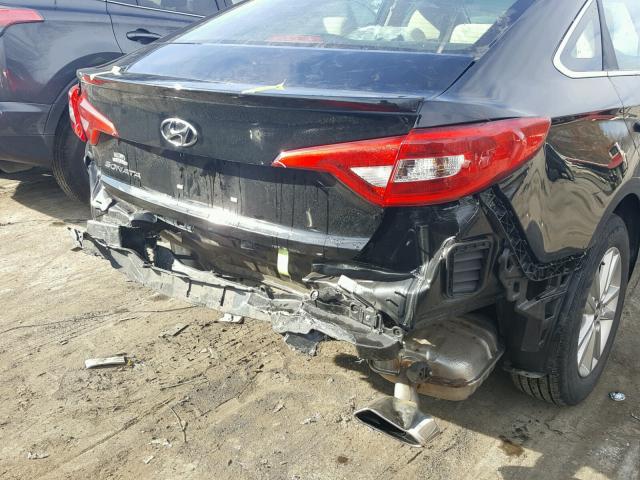 5NPE24AF2FH178157 - 2015 HYUNDAI SONATA SE BLACK photo 9