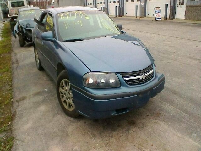 2G1WF55E8Y9148871 - 2000 CHEVROLET IMPALA BLUE photo 1