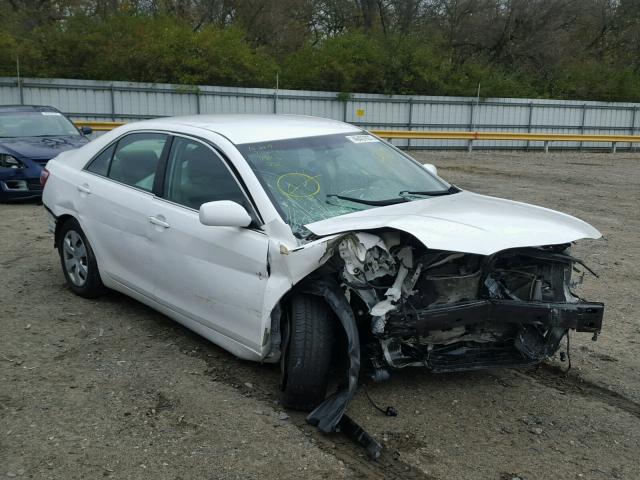 4T1BE46K18U730493 - 2008 TOYOTA CAMRY CE WHITE photo 1