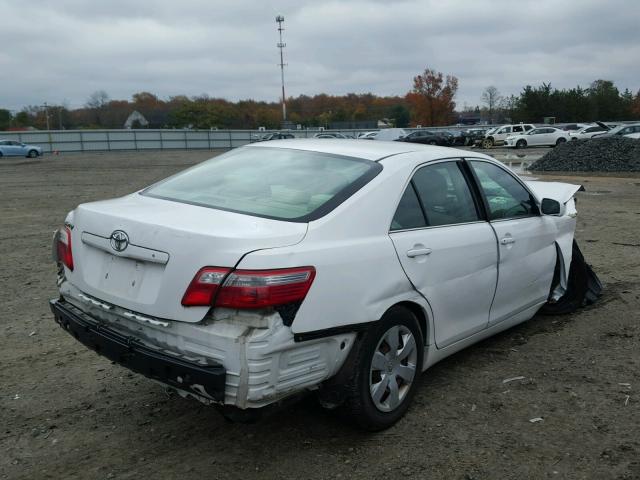 4T1BE46K18U730493 - 2008 TOYOTA CAMRY CE WHITE photo 4