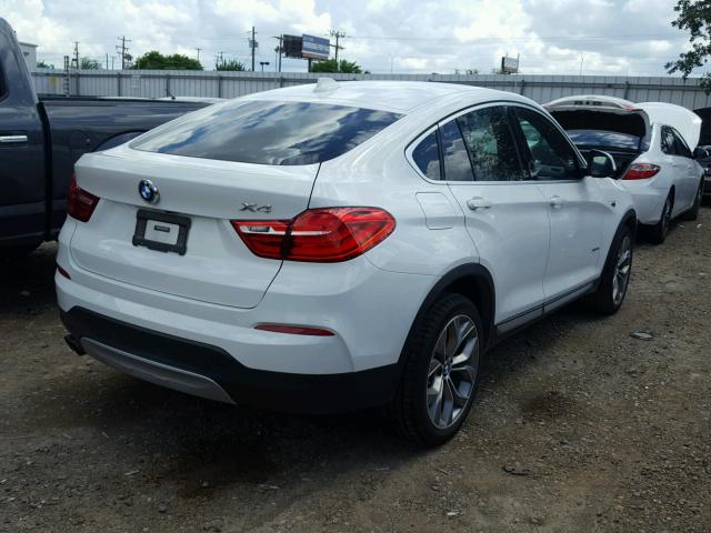 5UXXW3C5XJ0Y66097 - 2018 BMW X4 XDRIVE2 Белый фото 4