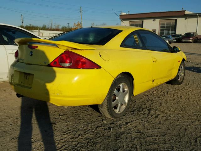 1ZWFT61L7Y5642025 - 2000 MERCURY COUGAR V6 YELLOW photo 4