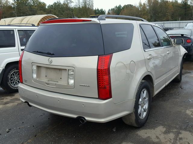 1GYEE637980114099 - 2008 CADILLAC SRX BEIGE photo 4