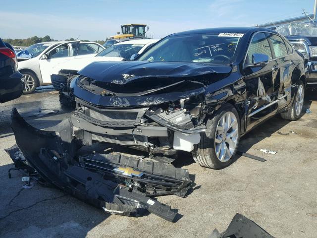 1G1145S34HU167083 - 2017 CHEVROLET IMPALA PRE BLACK photo 2