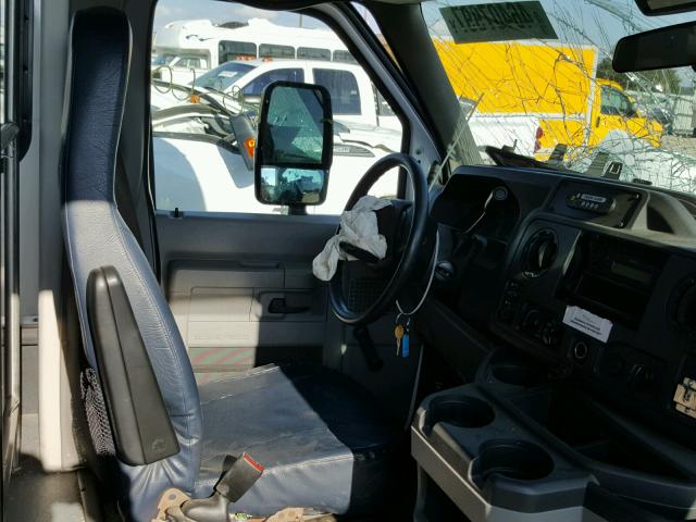 1FDEE3FL0EDB17874 - 2014 FORD ECONOLINE WHITE photo 5