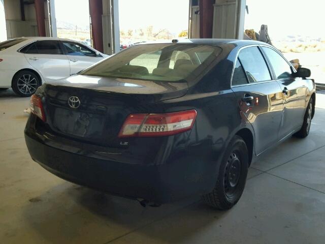 4T1BF3EK1AU024445 - 2010 TOYOTA CAMRY BASE შავი ფოტო 4