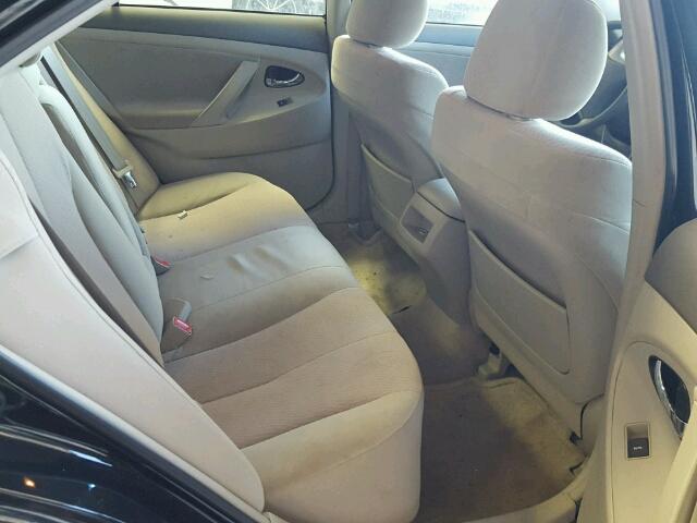 4T1BF3EK1AU024445 - 2010 TOYOTA CAMRY BASE შავი ფოტო 6