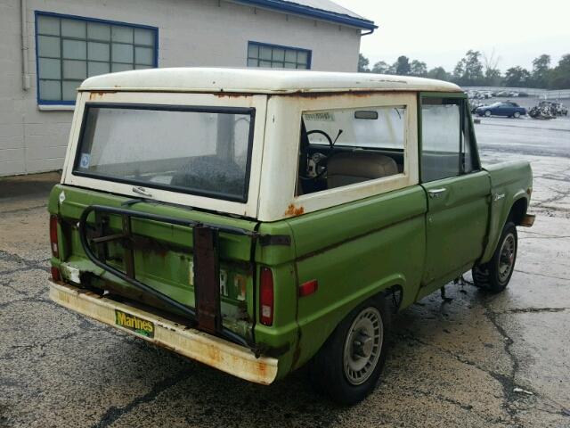 V15GLU83482 - 1968 FORD BRONCO GREEN photo 4