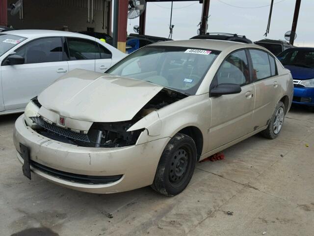 1G8AJ52F64Z159004 - 2004 SATURN ION LEVEL GOLD photo 2