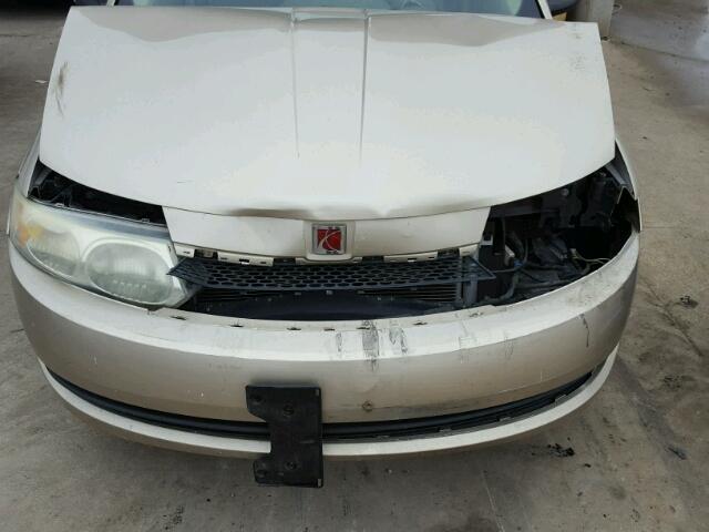 1G8AJ52F64Z159004 - 2004 SATURN ION LEVEL GOLD photo 7