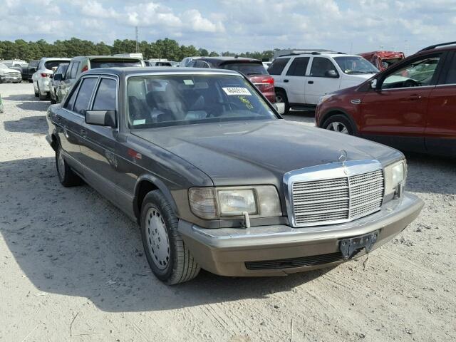 WDBCA39E7MA600961 - 1991 MERCEDES-BENZ 560 GRAY photo 1