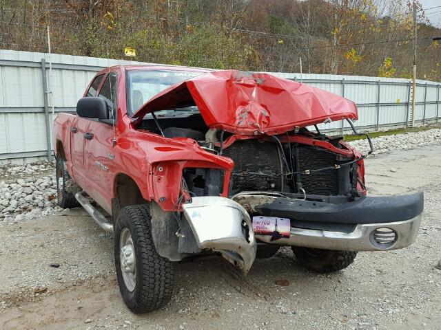 3D7KS28D26G232602 - 2006 DODGE RAM 2500 S RED photo 1