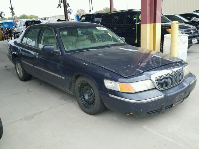 2MEFM75W3XX695248 - 1999 MERCURY GRAND MARQ BLUE photo 1