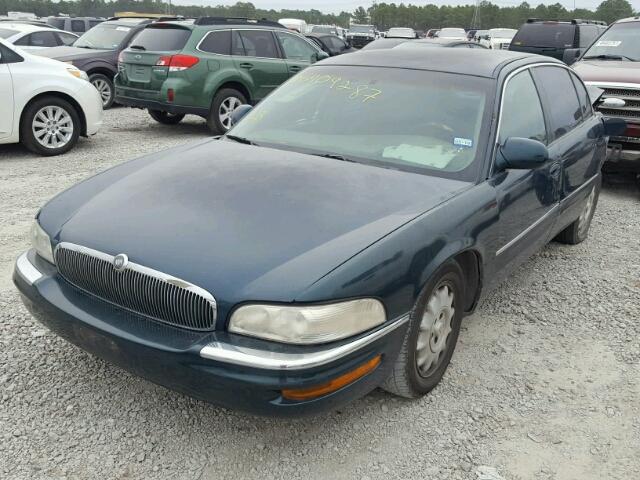 1G4CU5219Y4160267 - 2000 BUICK PARK AVENU GREEN photo 2