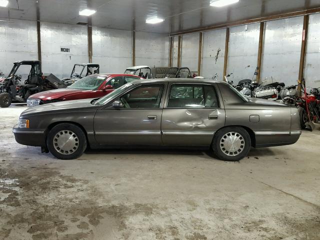 1G6KD54YXWU797517 - 1998 CADILLAC DEVILLE GRAY photo 10