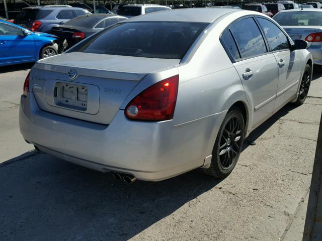 1N4BA41E44C852479 - 2004 NISSAN MAXIMA SE SILVER photo 4