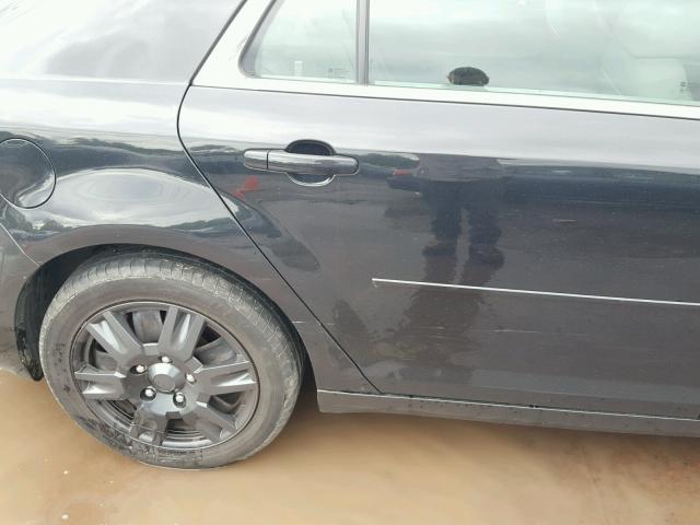 1G1ZB5EB7AF250741 - 2010 CHEVROLET MALIBU LS შავი ფოტო 9