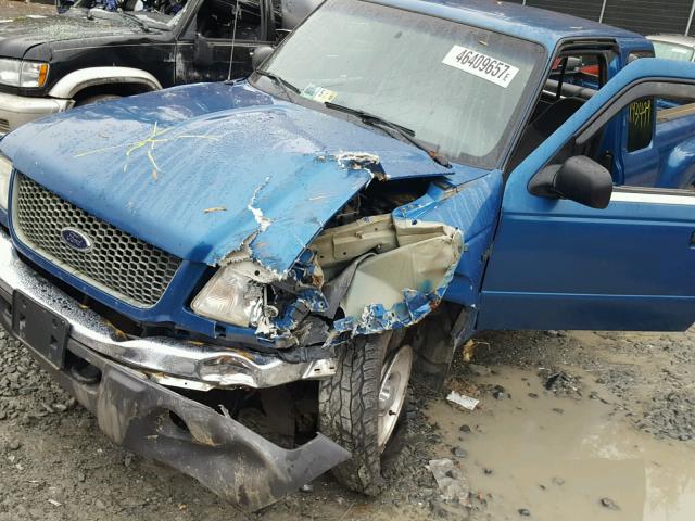 1FTZR15E71TA58274 - 2001 FORD RANGER SUP BLUE photo 9