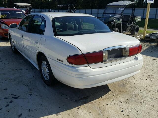 1G4HP54K624215008 - 2002 BUICK LESABRE CU WHITE photo 3