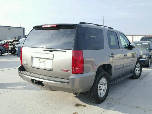 1GKFC13027R195452 - 2007 GMC YUKON GRAY photo 4