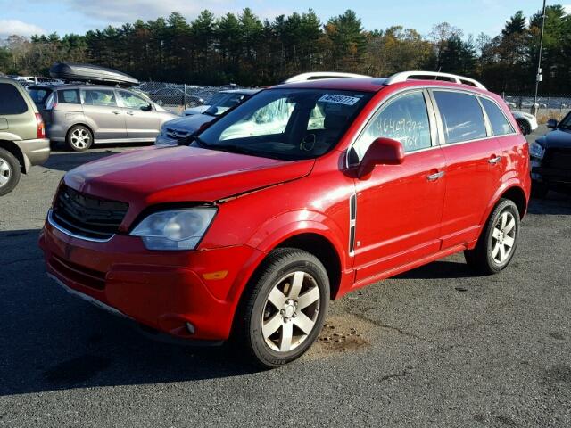 3GSCL53749S609516 - 2009 SATURN VUE XR RED photo 2