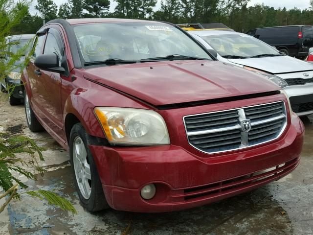 1B3HB48B48D566923 - 2008 DODGE CALIBER SX RED photo 1