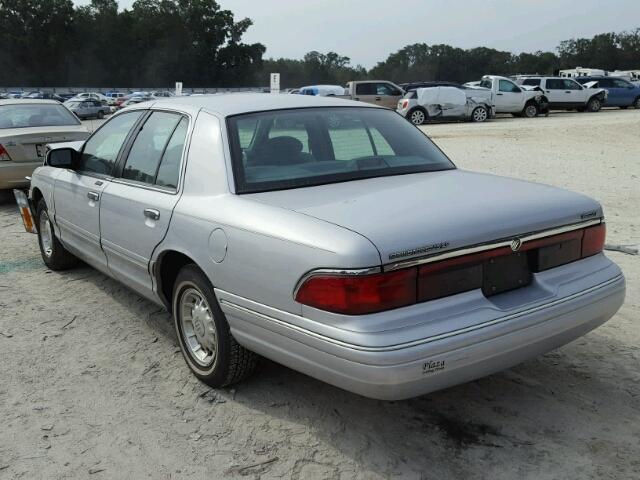 2MELM75W2VX735836 - 1997 MERCURY GRAND MARQ SILVER photo 3