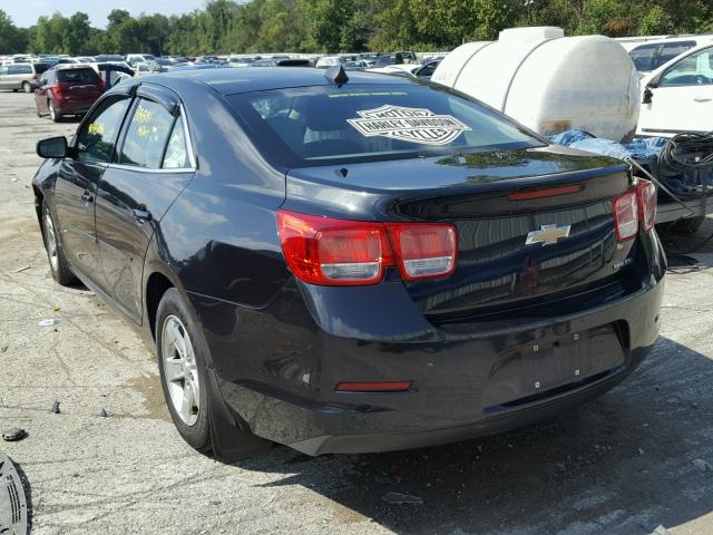1G11B5SAXDF356498 - 2013 CHEVROLET MALIBU LS 黑色 照片 3