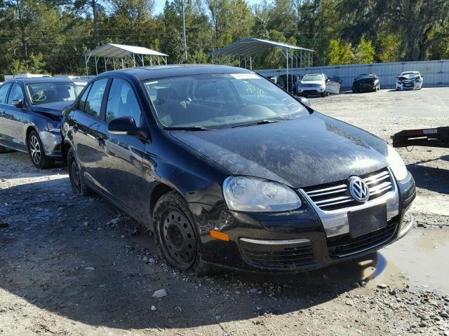 3VWJZ71K08M092431 - 2008 VOLKSWAGEN JETTA BLACK photo 1