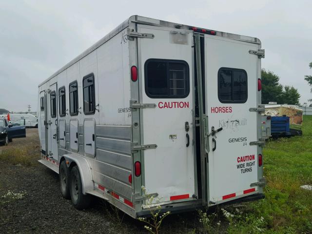 1DVGH22224S045578 - 2004 CABIN TRAILER HALL TRAIL WHITE photo 3