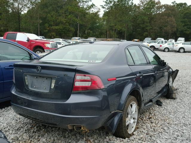 19UUA66297A036026 - 2007 ACURA TL GRAY photo 4