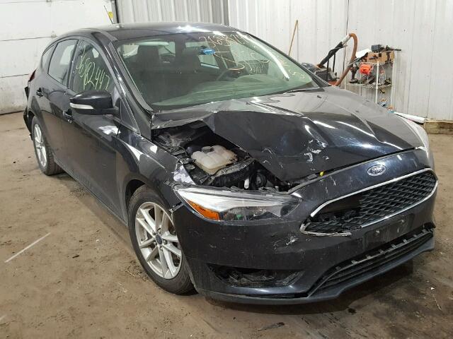 1FADP3K25FL242602 - 2015 FORD FOCUS SE BLACK photo 1