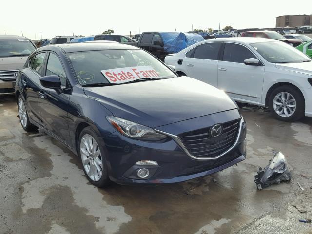 JM1BM1M35F1248786 - 2015 MAZDA 3 GRAND TO BLUE photo 1