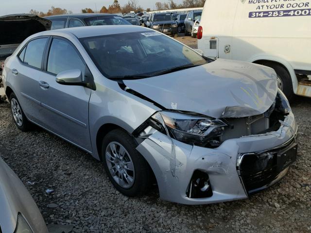 5YFBURHE3GP440070 - 2016 TOYOTA COROLLA L SILVER photo 1