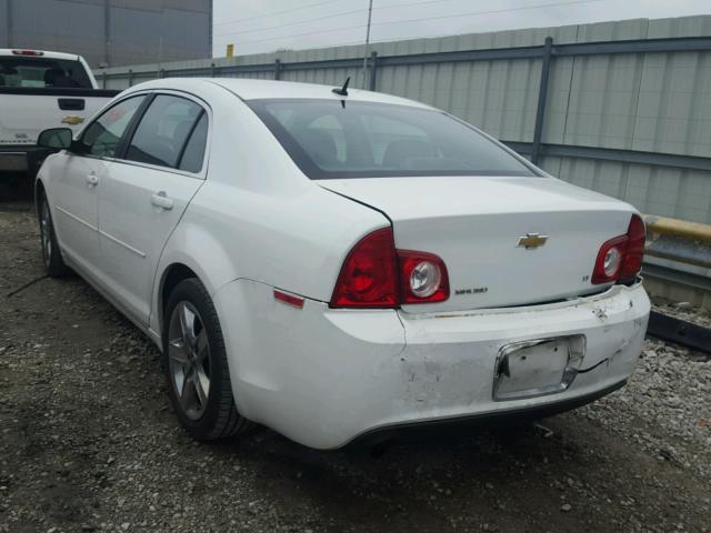 1G1ZH57B794261404 - 2009 CHEVROLET MALIBU 1LT WHITE photo 3